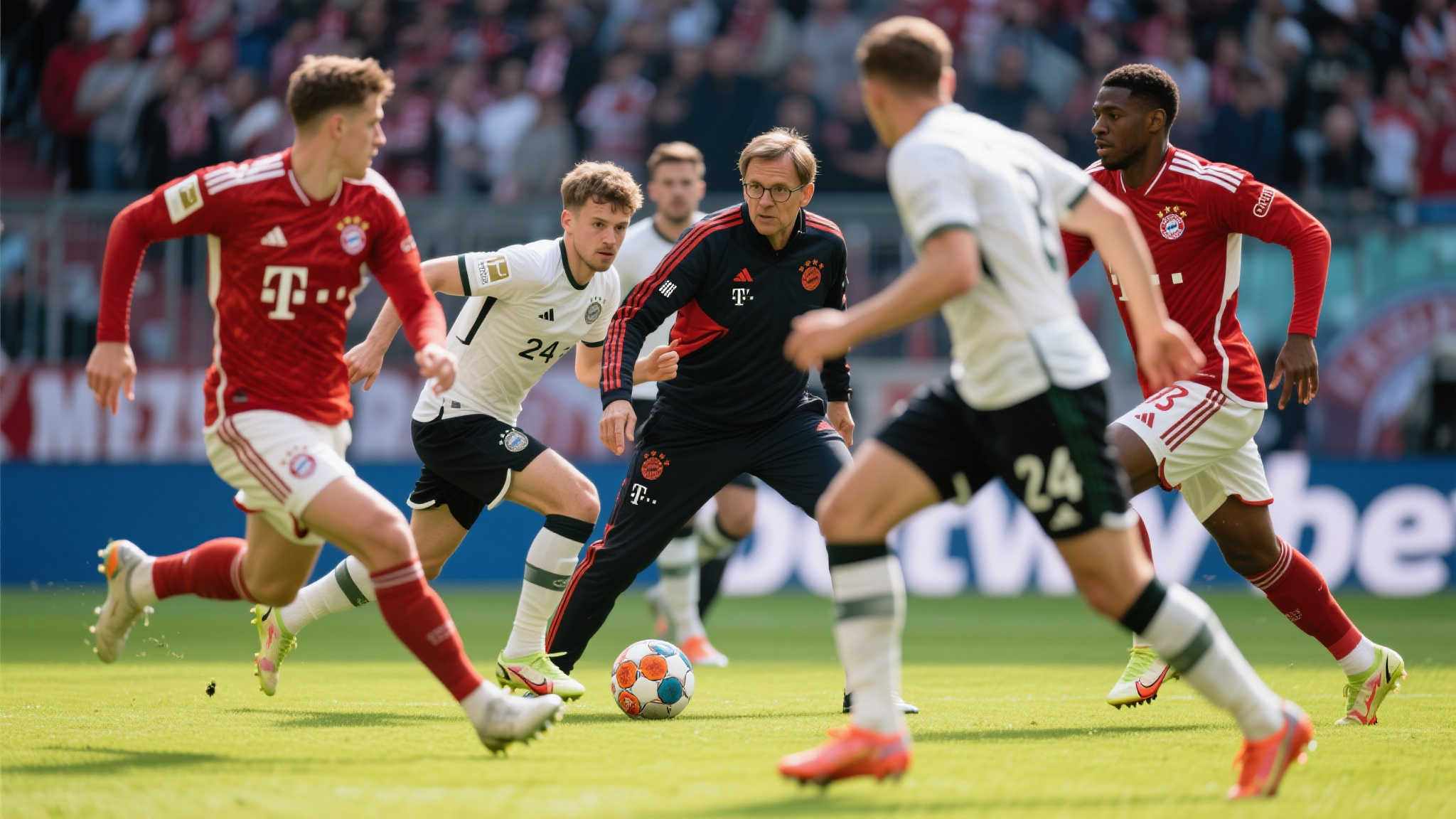 朗尼克:高位逼抢战术源于霍芬海姆时期,谈及24岁球员潜力 朗尼克强调,高位逼抢的核心在于团队协作和无球跑动,